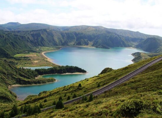 אגם פוגו fogo תכנון טיול בהתאמה אישית האיים האזוריים